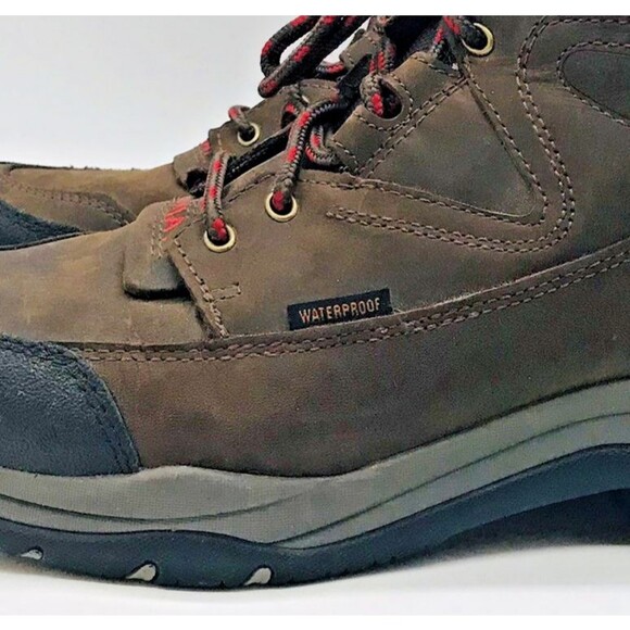 Ariat Terrain H2O ATS Waterproof Hiking Boot Women's 11B Full Grain Leather Shoe - Picture 12 of 16